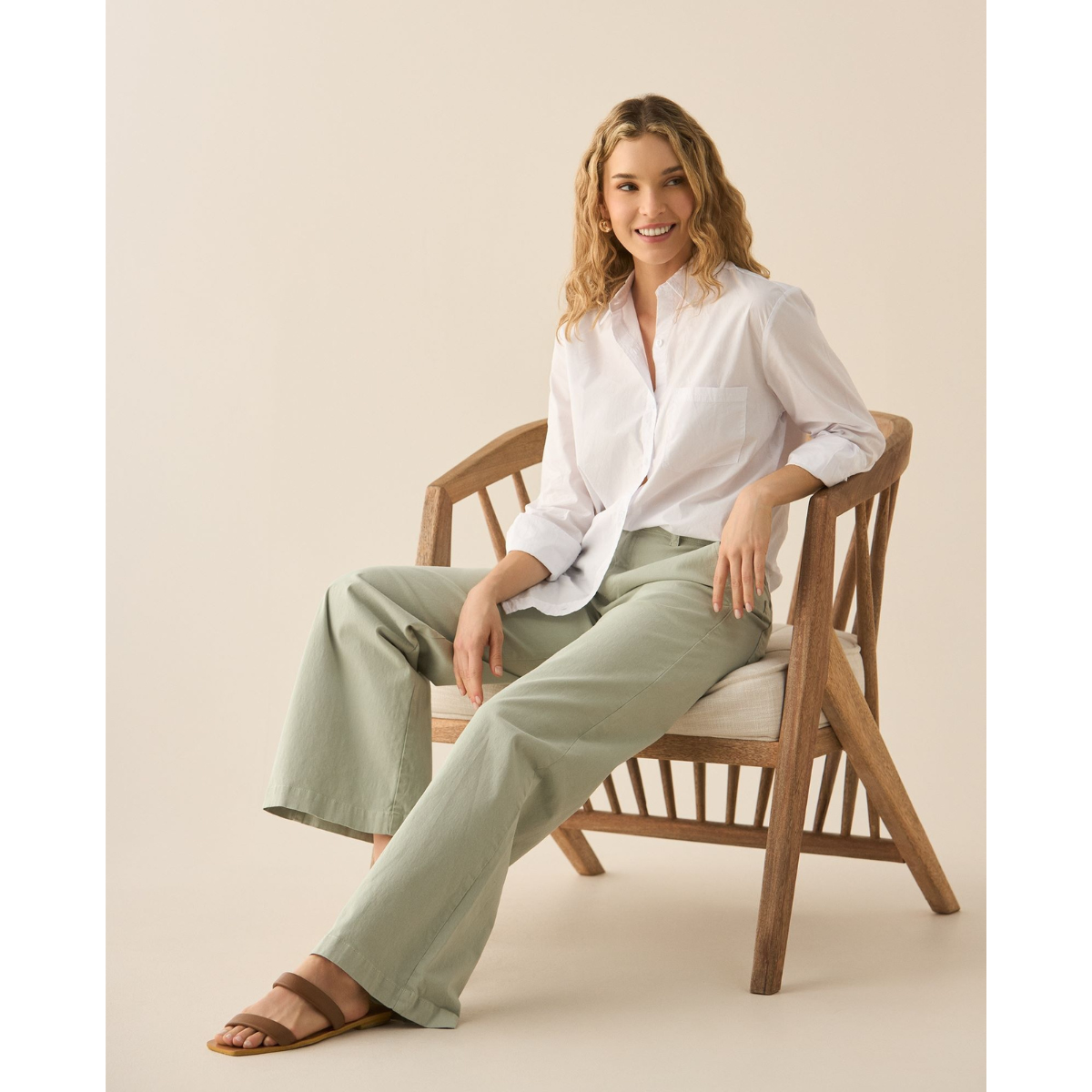Esprit | Pantalón Bota Recta Clásico Para Mujer