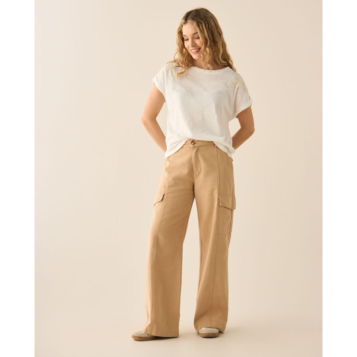 Esprit | Pantalón Tipo Cargo Para Mujer