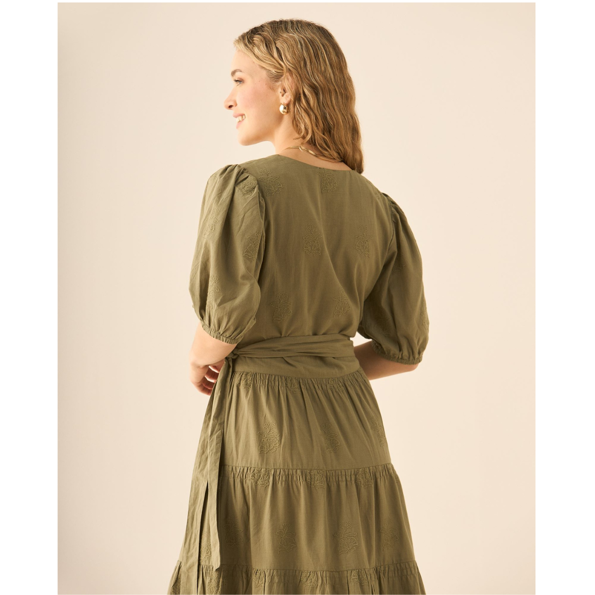 Esprit | Vestido Largo con Bolero y Bordados para Mujer