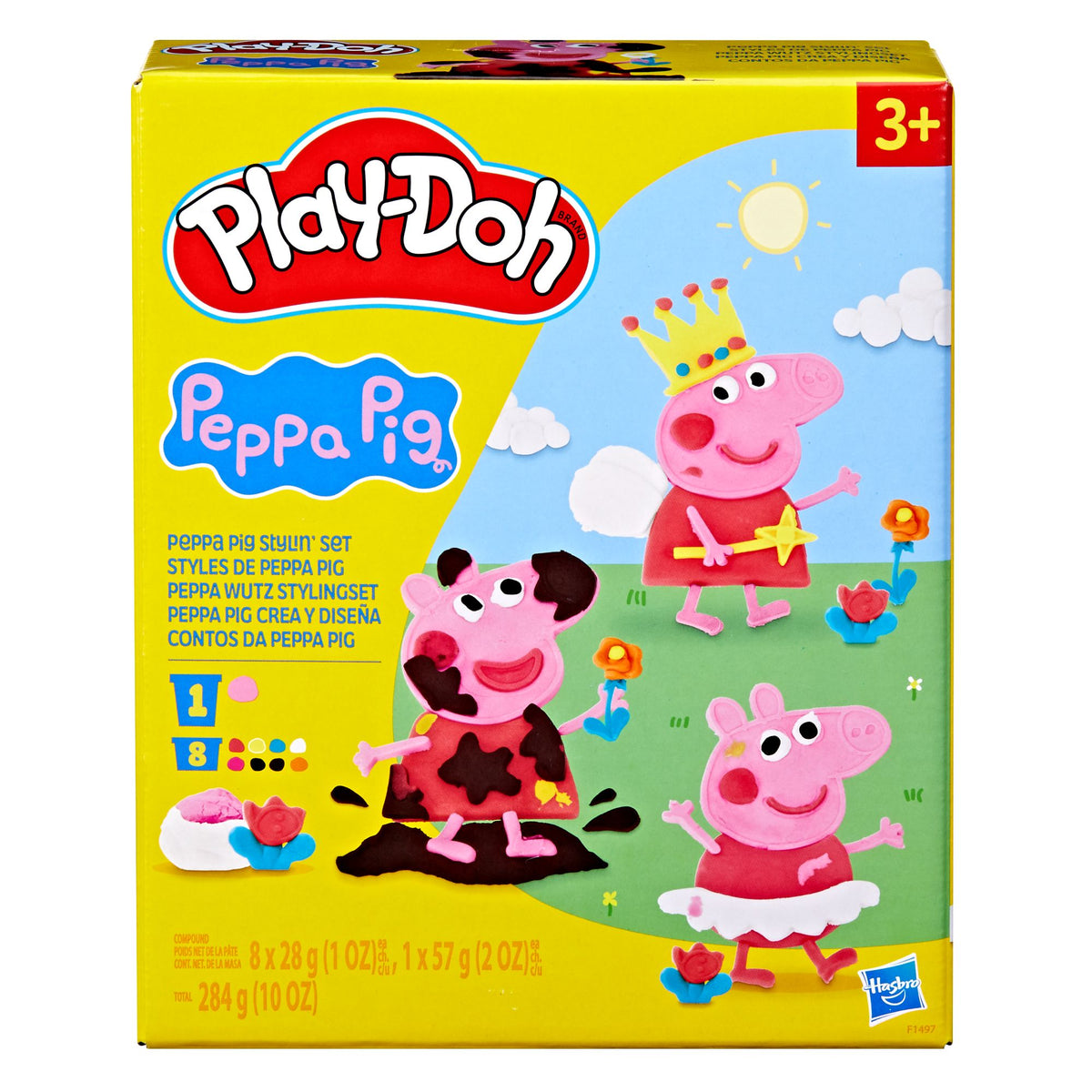 Play-Doh | Peppa Pig Set de Estilismo para Peinados Peinado
