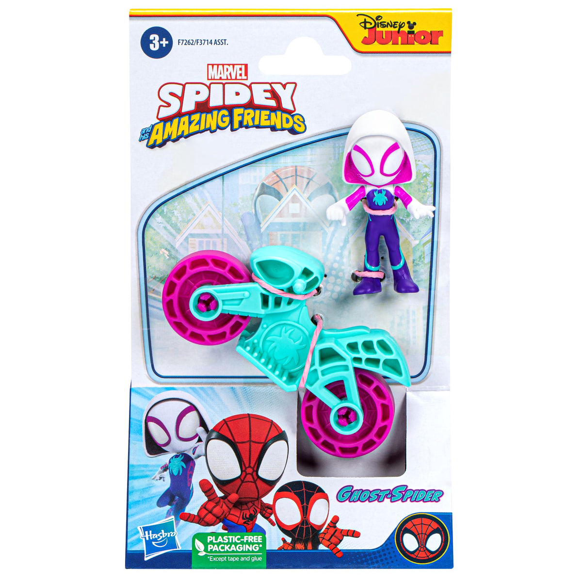 Marvel | Spidey y Sus Sorprendentes Amigos con Motocicleta