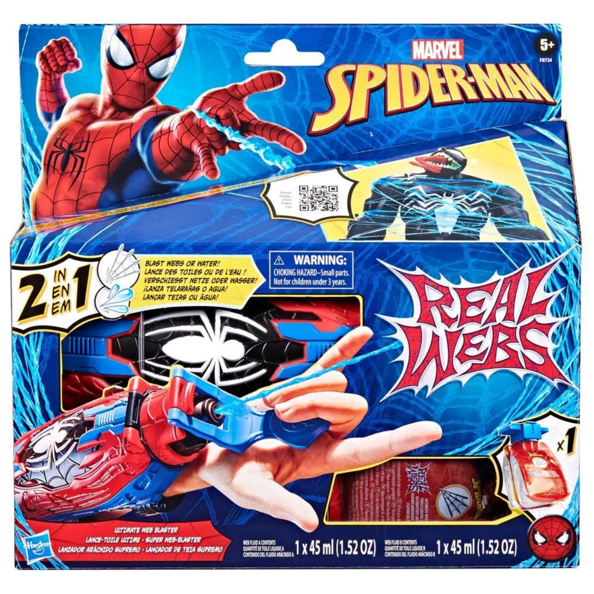 Real Webs Ultimate Blaster Arácnido Supremo