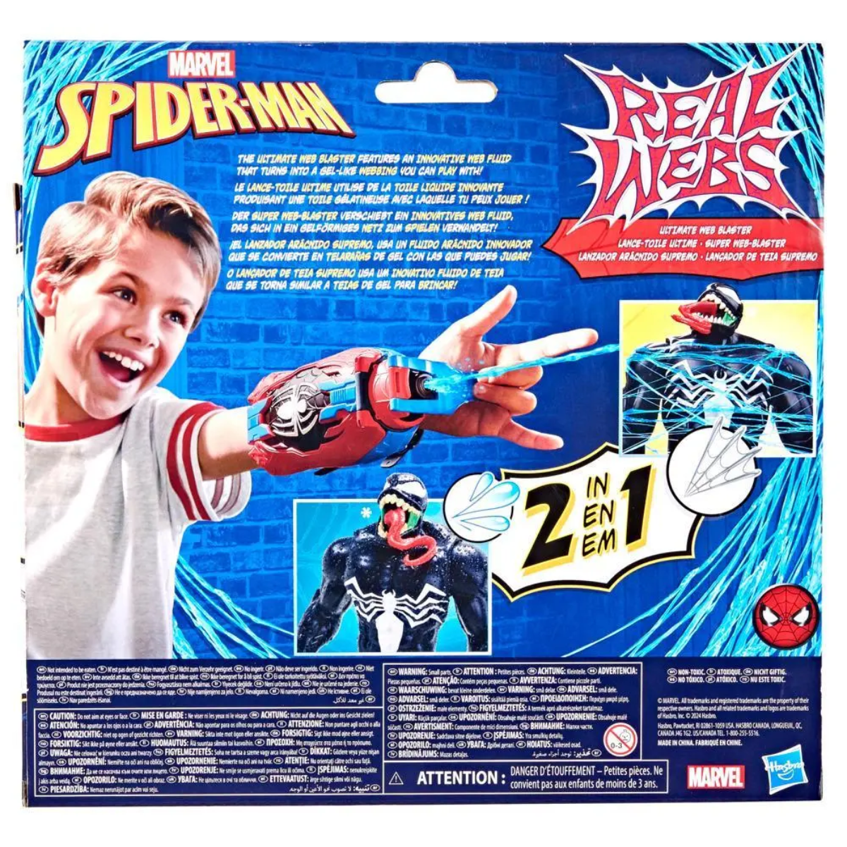 Real Webs Ultimate Blaster Arácnido Supremo
