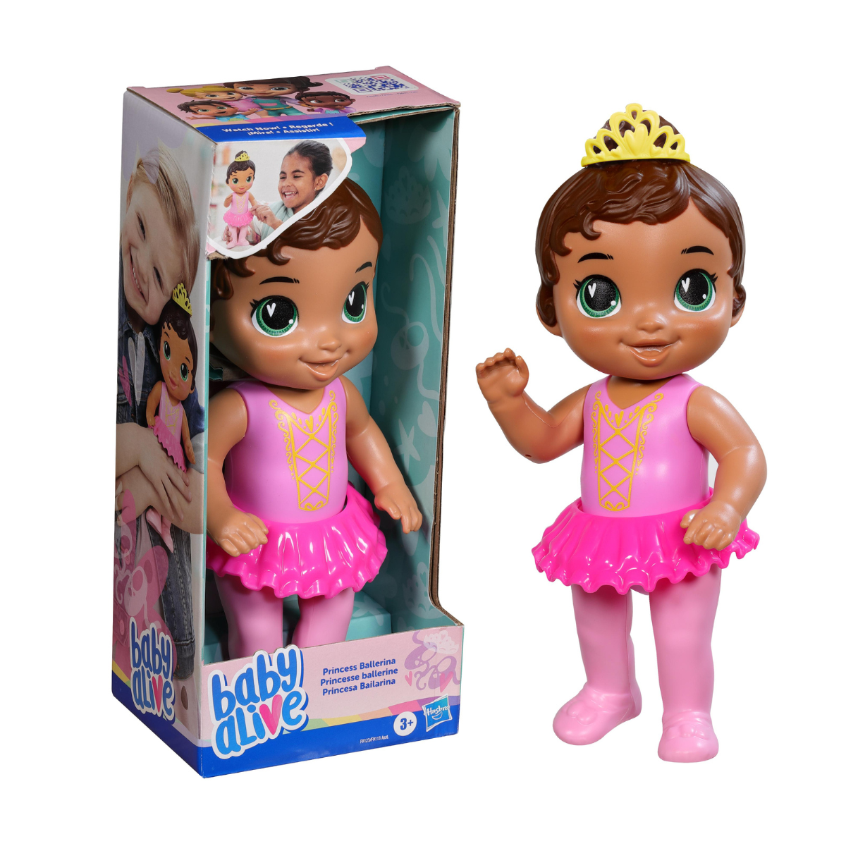 Baby Alive Princesa Bailarina Pelo Castaño