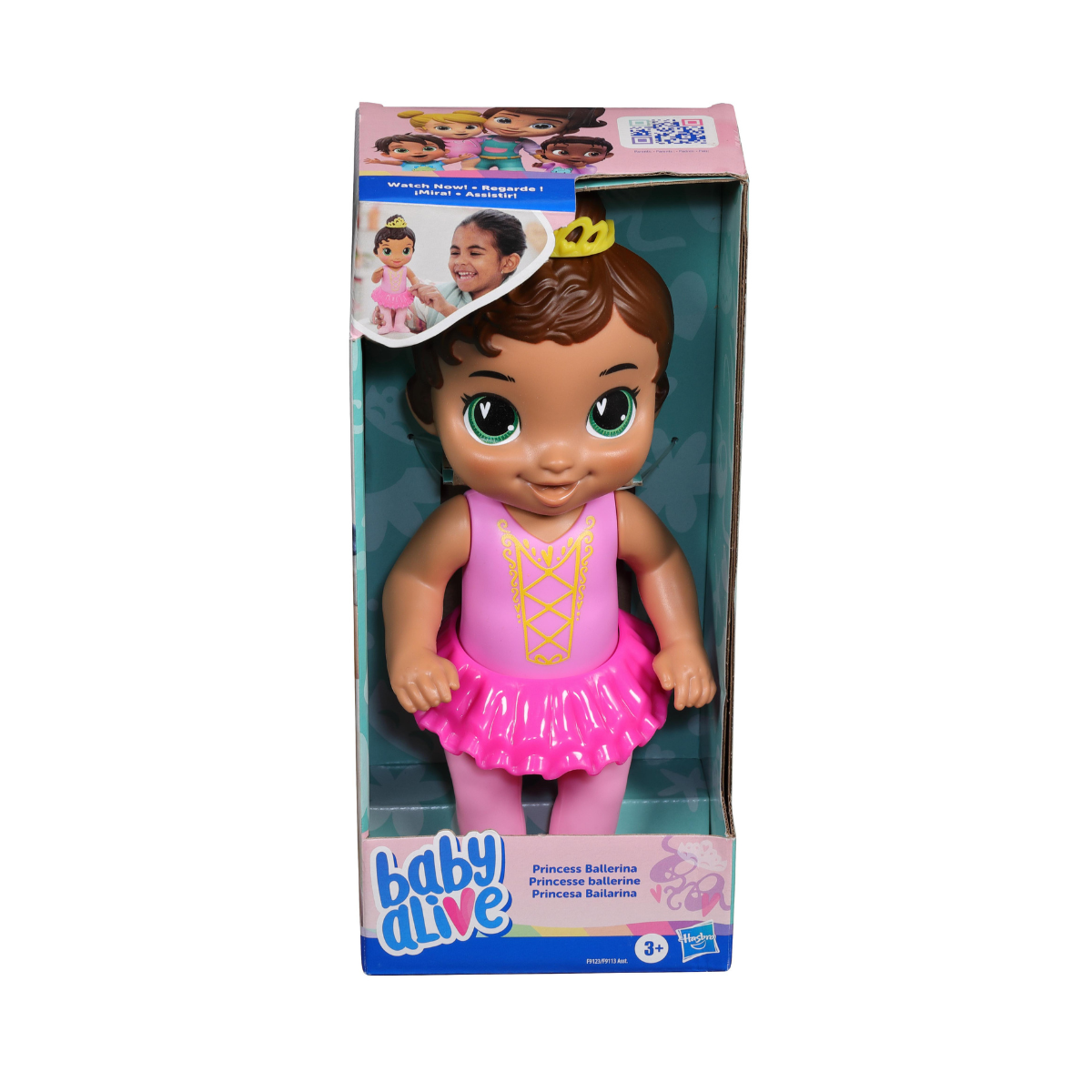 Baby Alive Princesa Bailarina Pelo Castaño