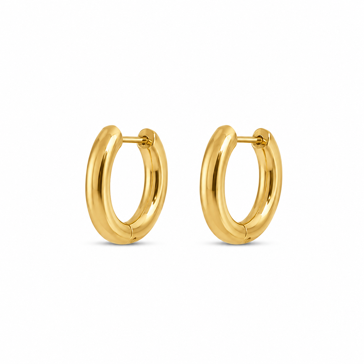 Olea | Argollas Doradas Pequeñas
