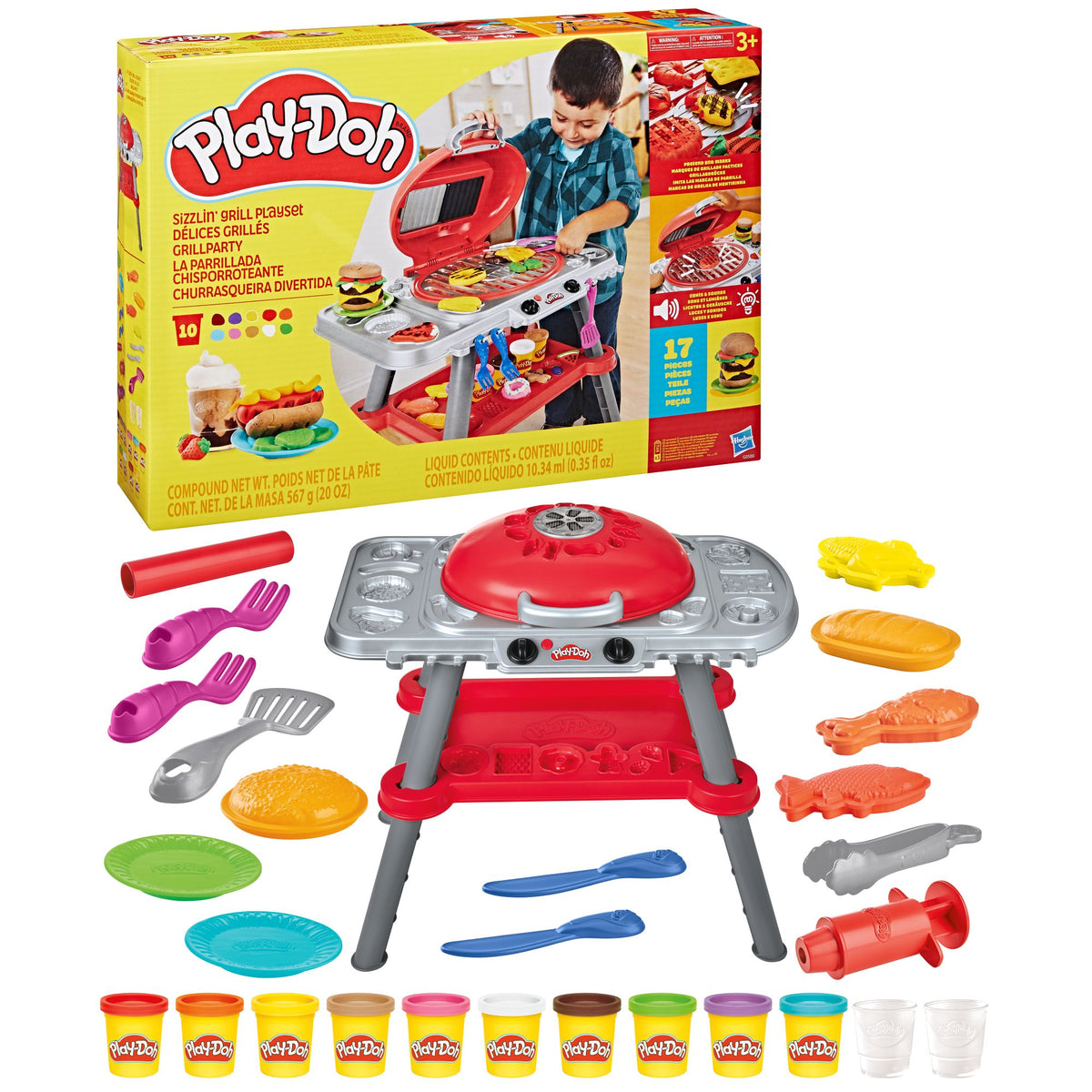 Play-Doh | Sizzlin' Grill Playset