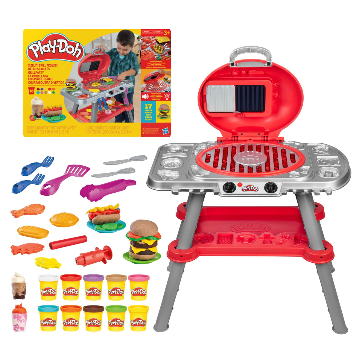 Play-Doh | Sizzlin' Grill Playset