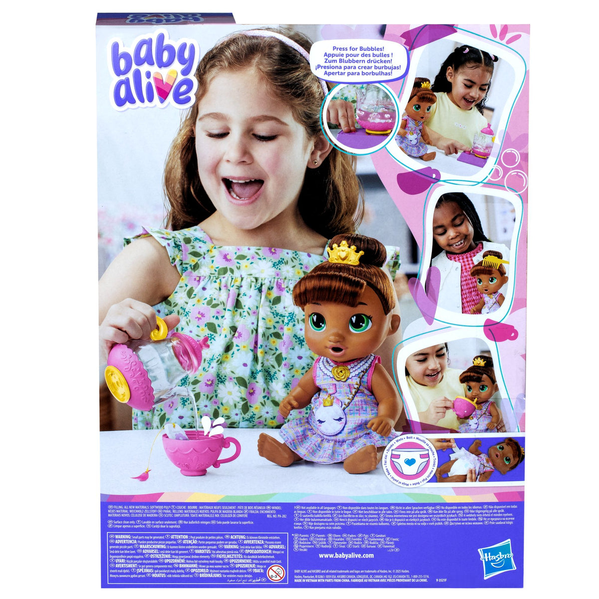 Baby Alive | Bubbly Tea Party Sophia Sparkle