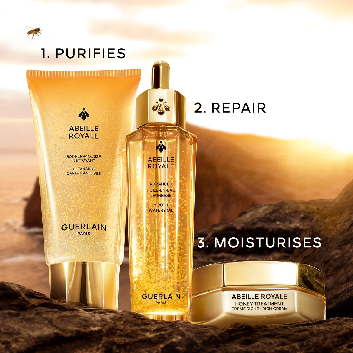 Guerlain | Abeille Royale Cleansing Care-In-Mousse