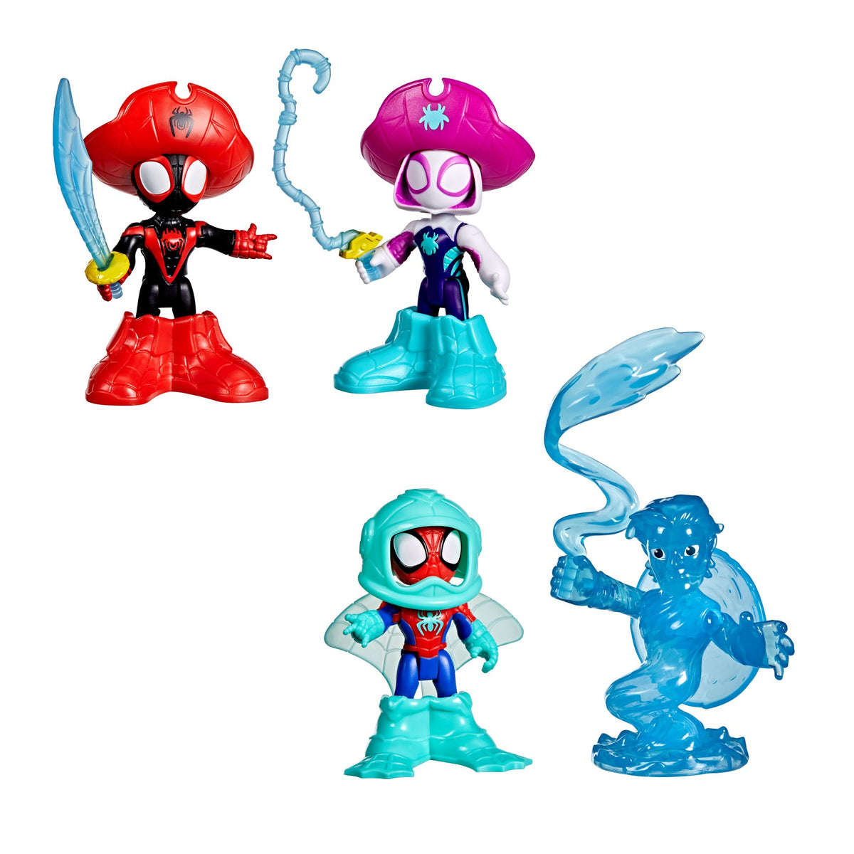 Spidey and his Amazing Friends | Pack de Figuras Water Webs