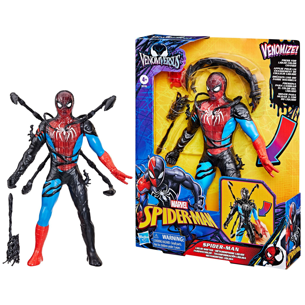 Marvel | Spider-Man Venom Versus Spider-Man  Liquid Shifter