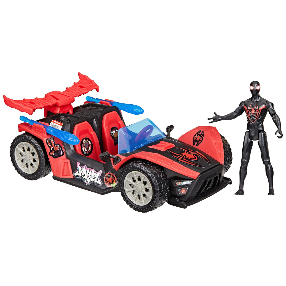 Marvel | Spider-Man VenomVersus Epic World of Action Miles Morales Remix Blast Racer