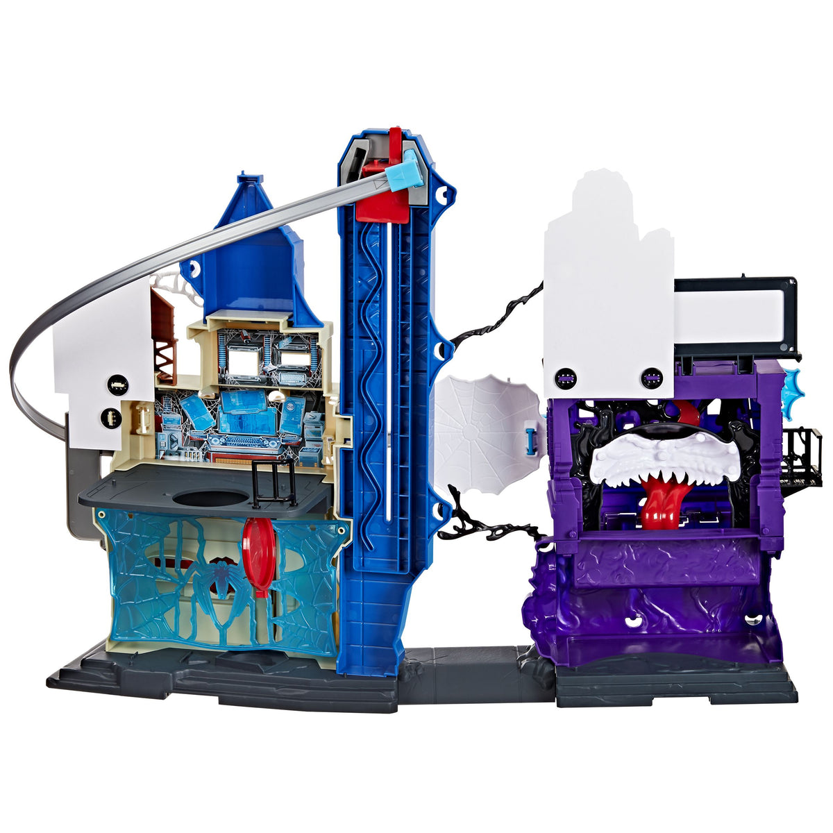 Marvel Spider-Man Venom Versus Web Slinging City Playset