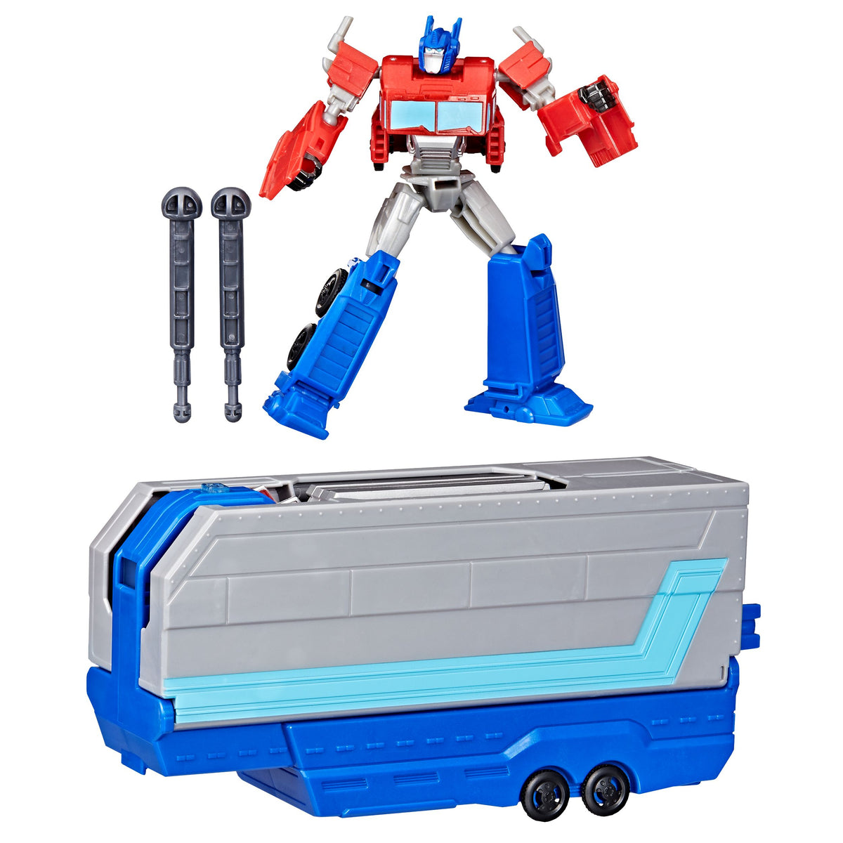 Transformers EarthSpark Optimus Prime Battle Trailer