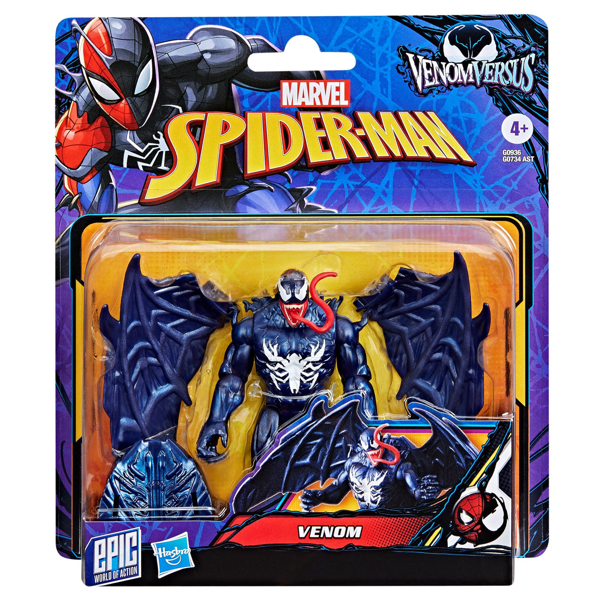 Marvel | Spider-Man Venom Versus Epic World of Action Spider-Man