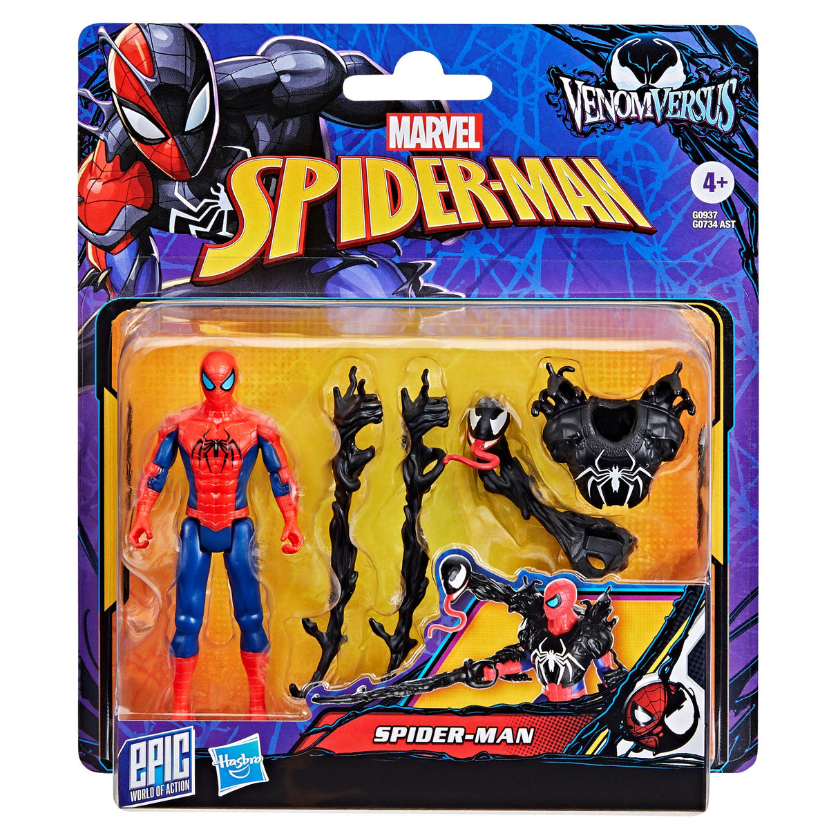 Marvel | Spider-Man Venom Versus Epic World of Action Spider-Man