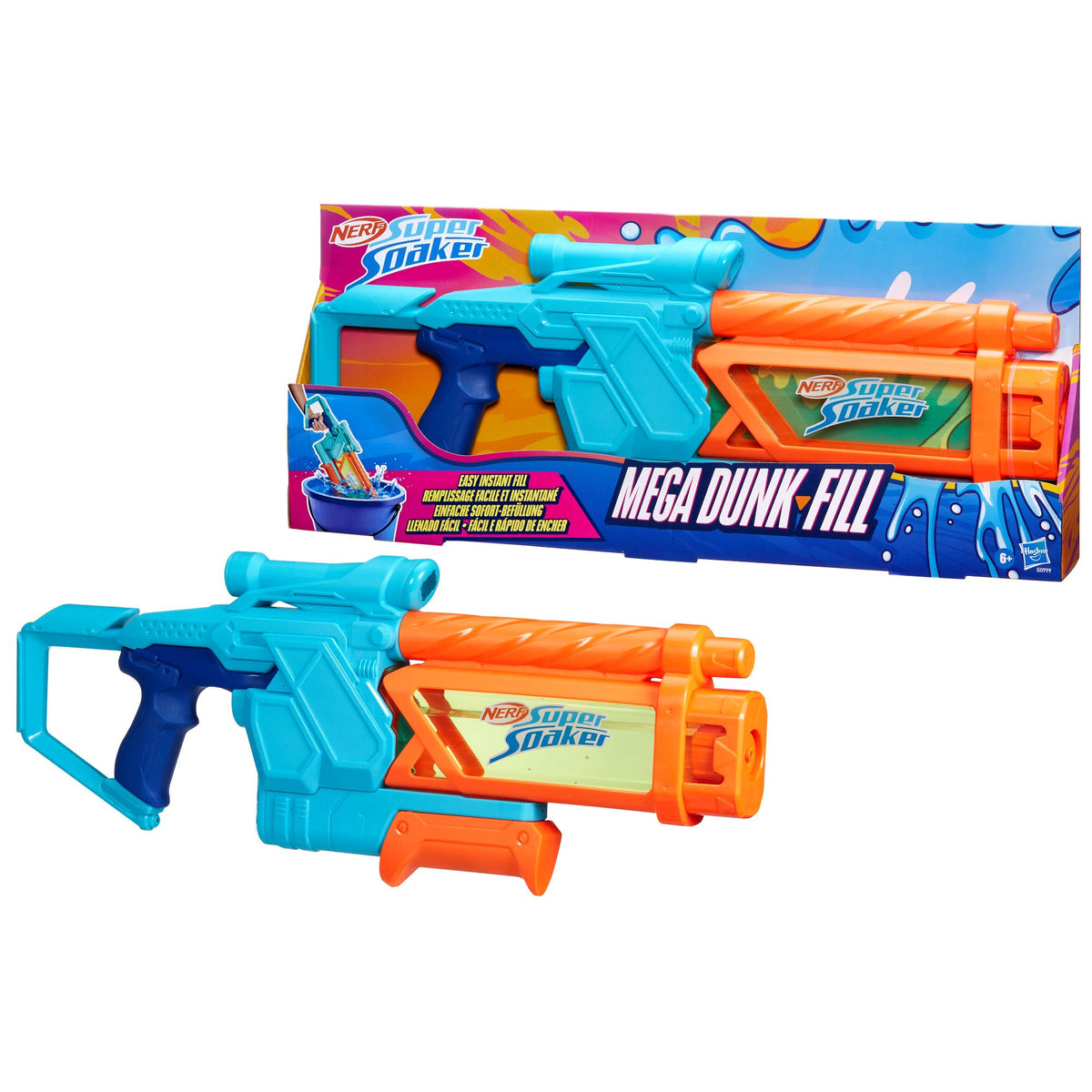 Nerf | Super Soaker Mega Dunk-Fill