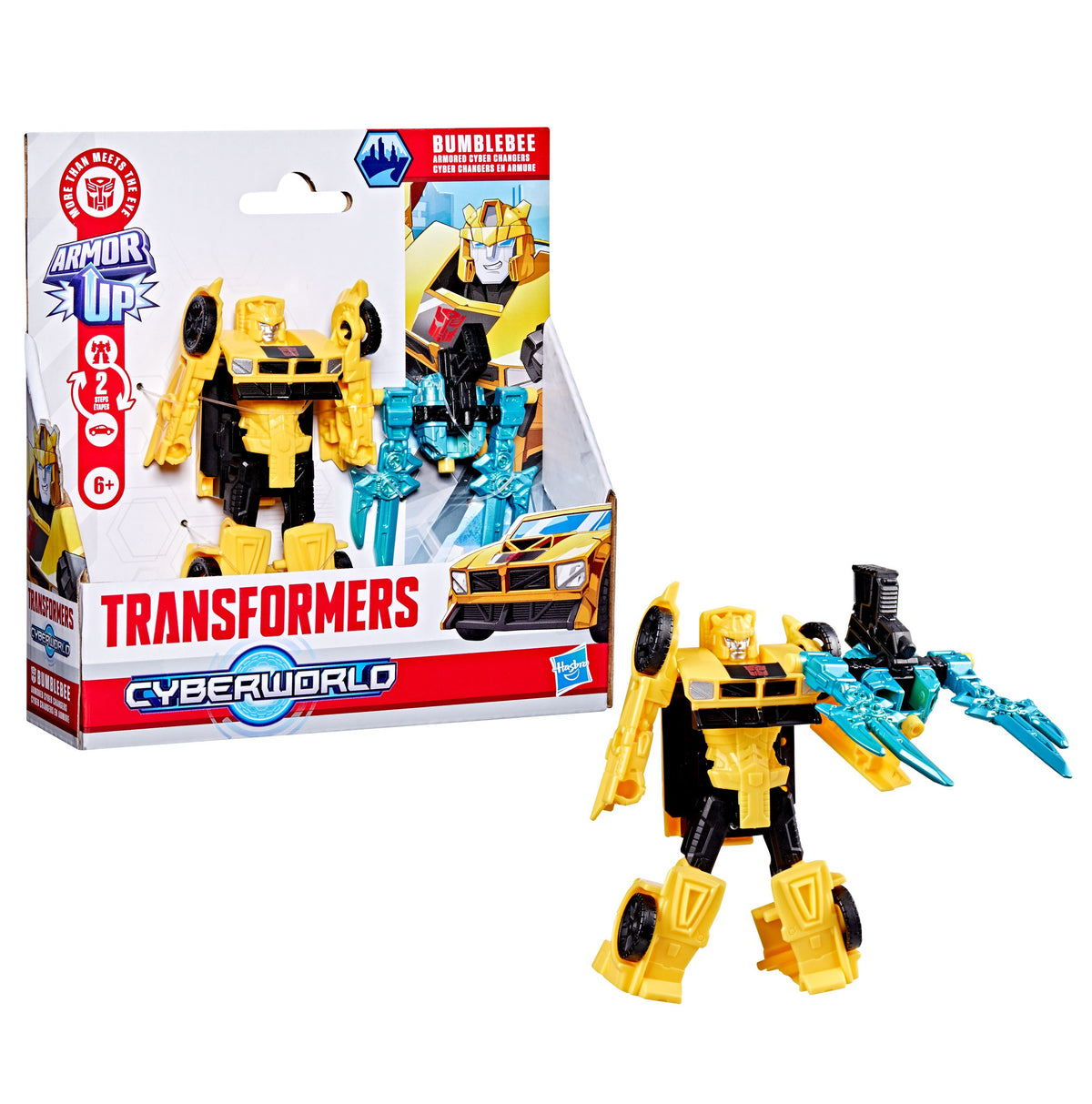Transformers CYBERWORLD Galvatron Armored Cyber Changers