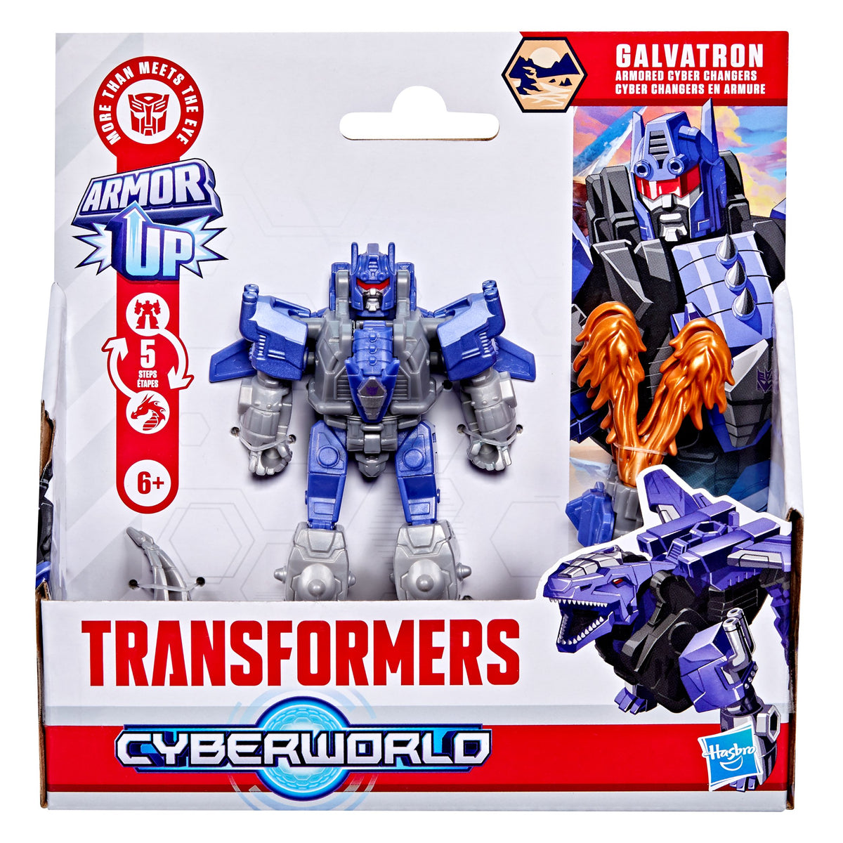 Transformers CYBERWORLD Galvatron Armored Cyber Changers