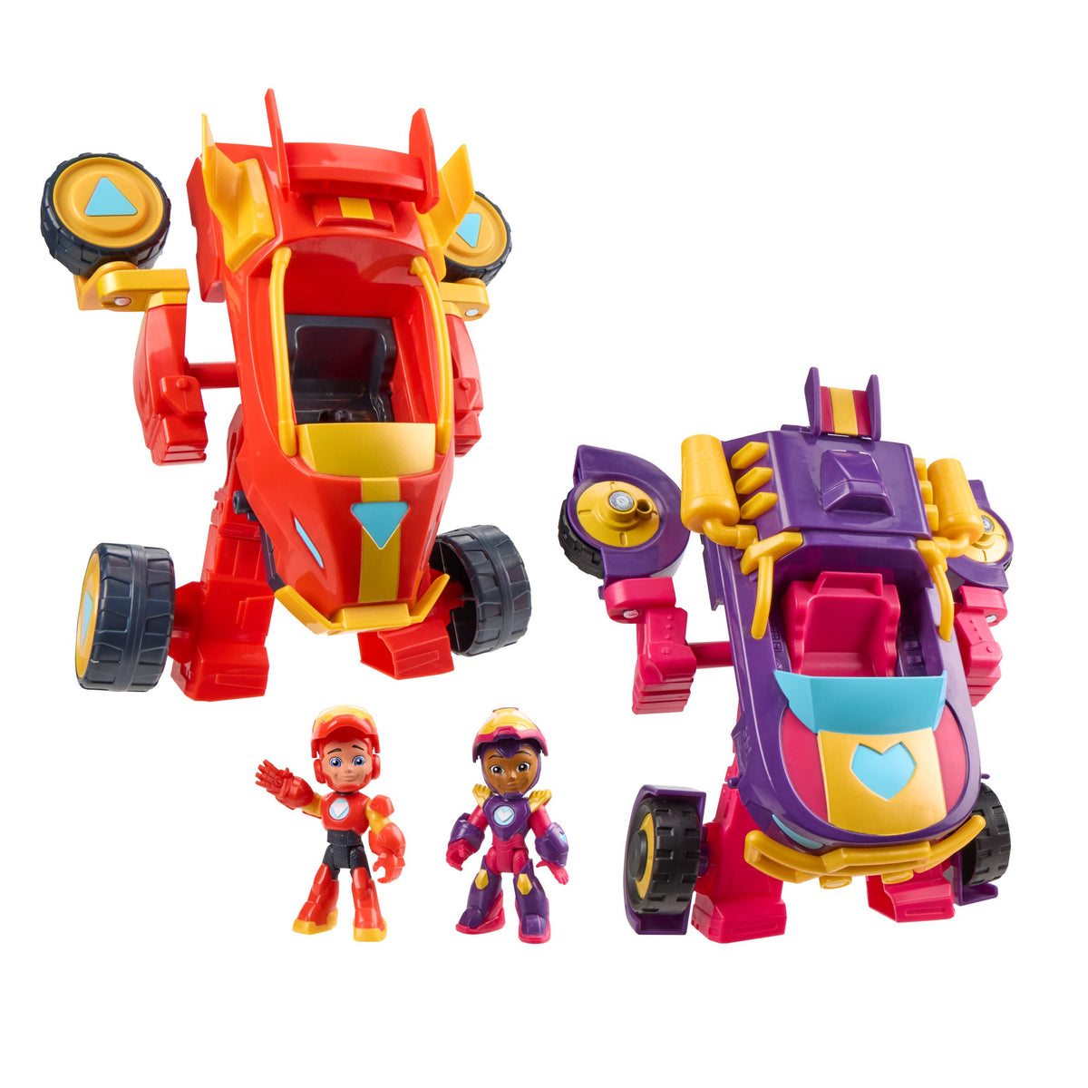 Iron Man And His Awesome Friends | Iron Hulk 2-In-1 Mech Suit & Vehicle