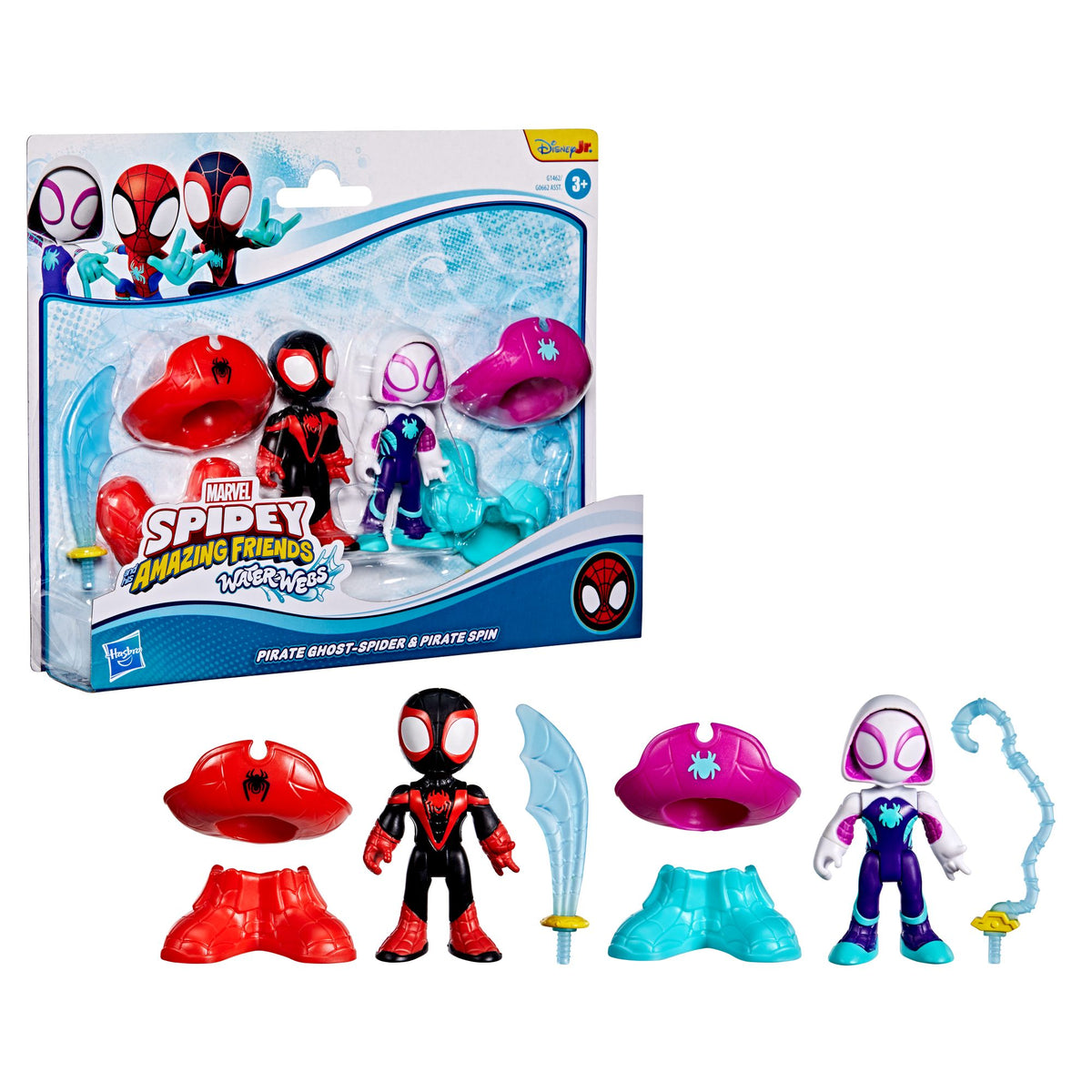 Spidey and his Amazing Friends | Pack de Figuras Water Webs