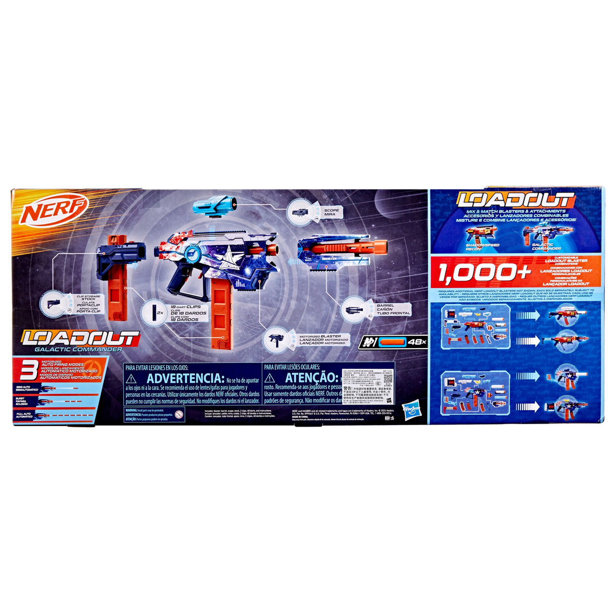 Nerf Loadout Galactic Commander Blaster