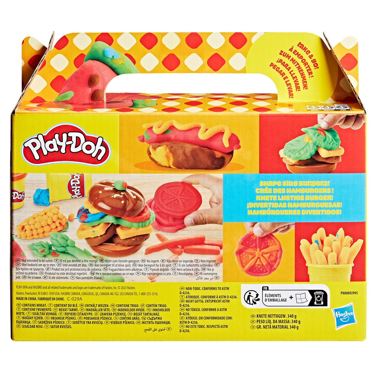 Play‑Doh | Food Shapes Assortment Set de Formas de Comida y Colores