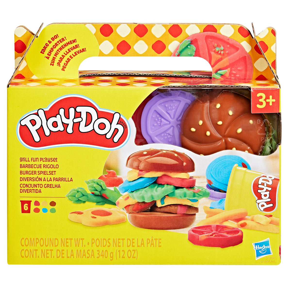 Play‑Doh | Food Shapes Assortment Set de Formas de Comida y Colores