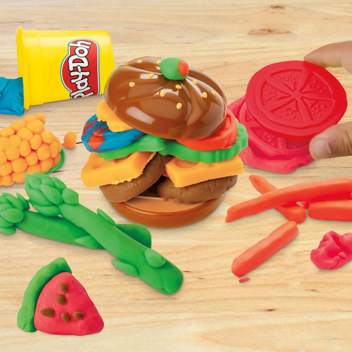 Play‑Doh | Food Shapes Assortment Set de Formas de Comida y Colores