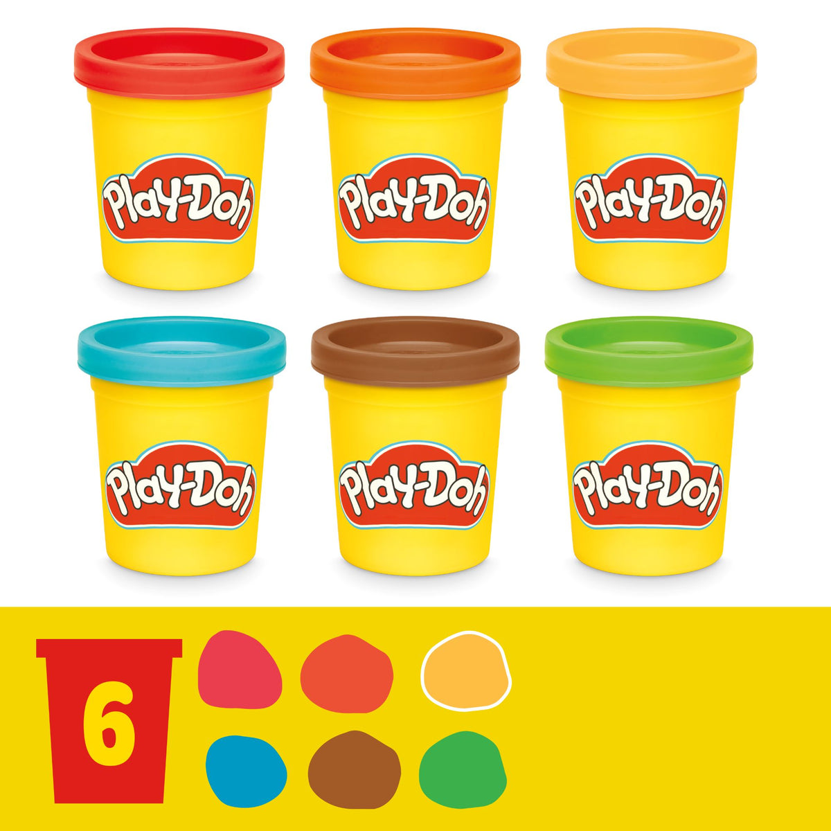 Play‑Doh | Food Shapes Assortment Set de Formas de Comida y Colores