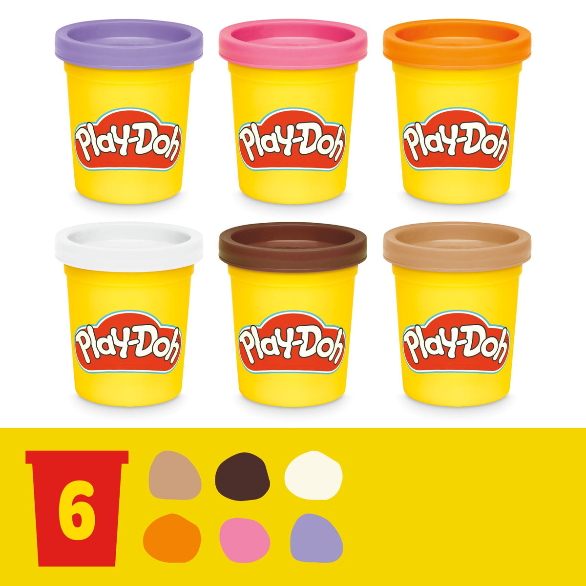 Play‑Doh | Food Shapes Assortment Set de Formas de Comida y Colores
