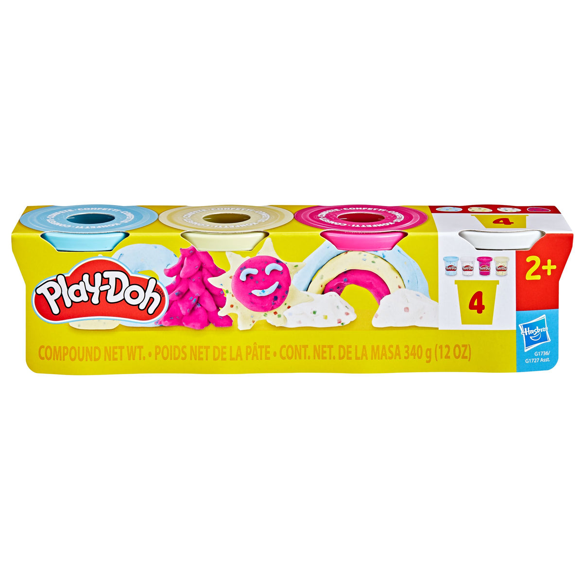 Play-Doh | Pack x4 de Masas Especiales