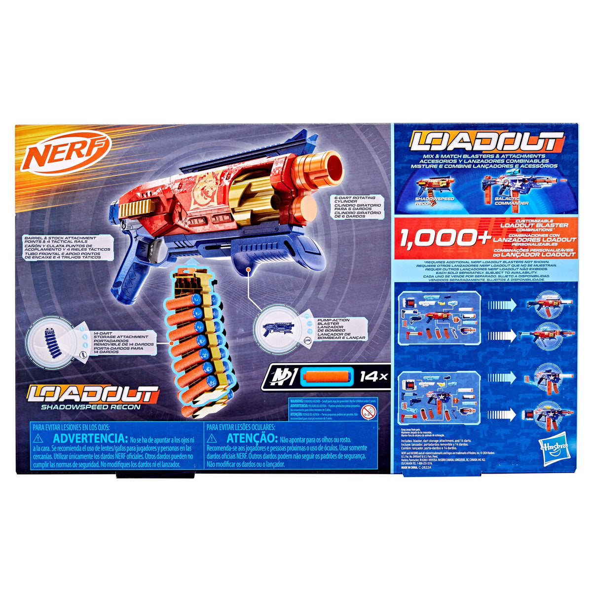 Nerf Loadout Shadowspeed Recon Blaster