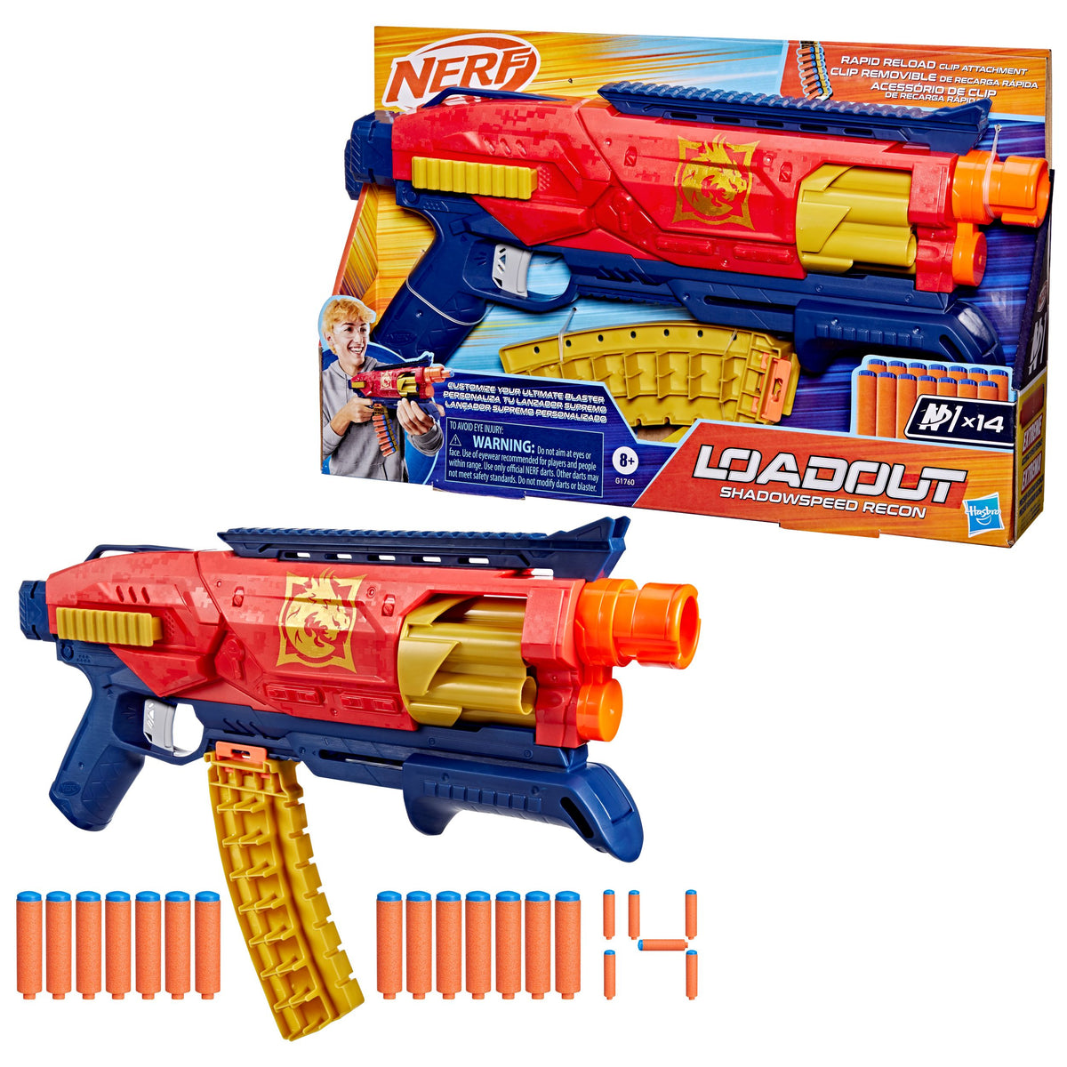 Nerf Loadout Shadowspeed Recon Blaster