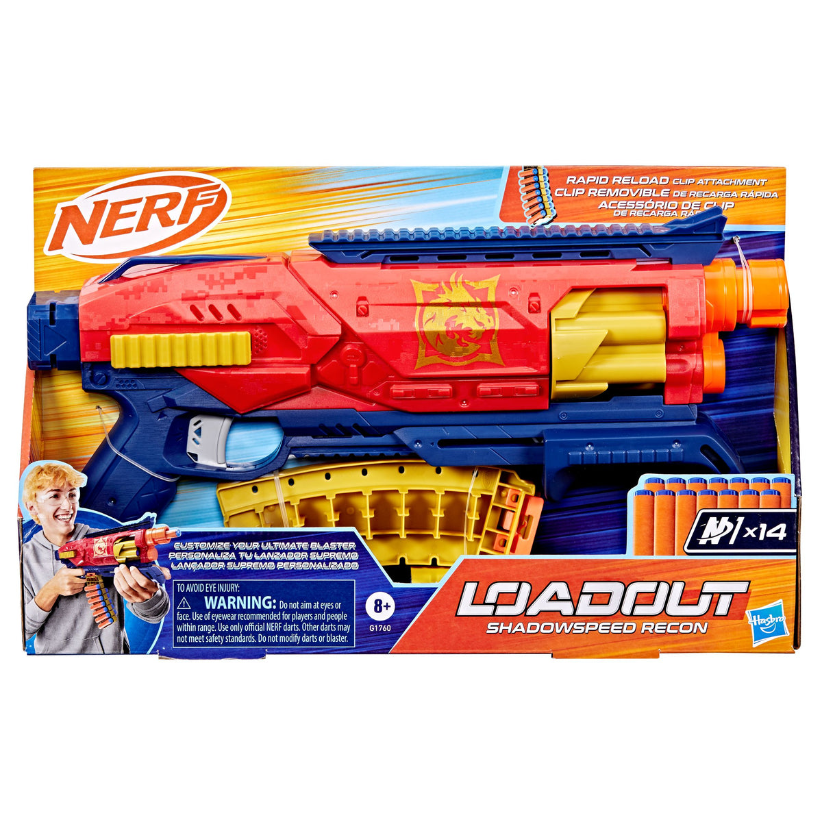 Nerf Loadout Shadowspeed Recon Blaster
