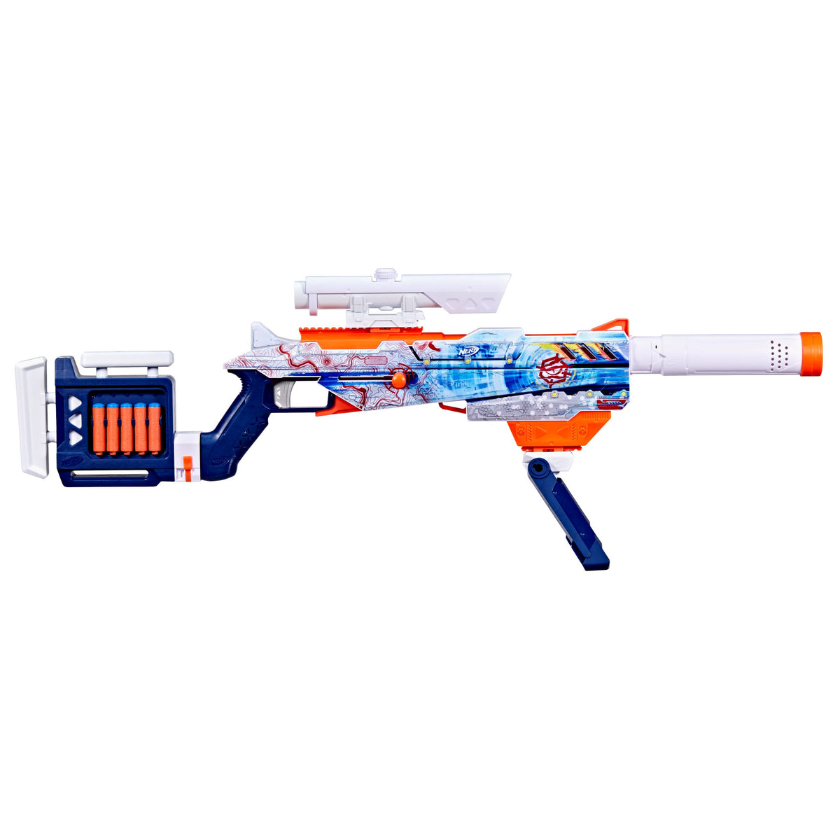 Nerf Loadout Arctic Zerostriker Blaster