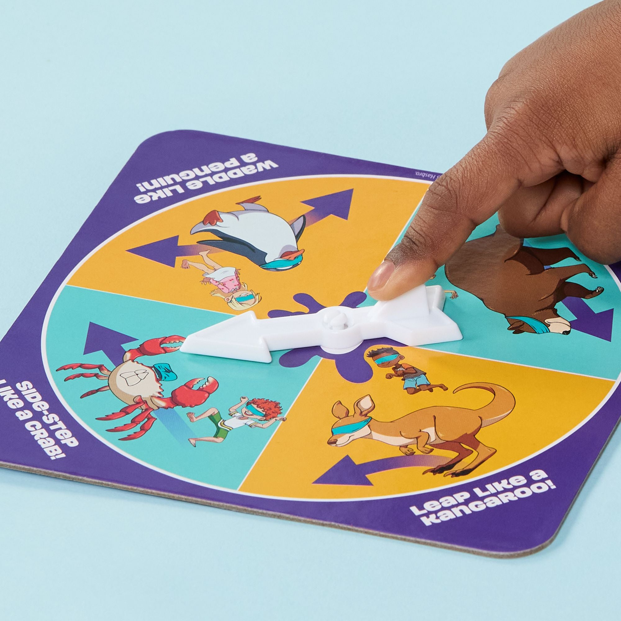 Hasbro Don't Step In It Unicorn Game - Blindfold Walking Game With Rainbow Poop For Kids 4+