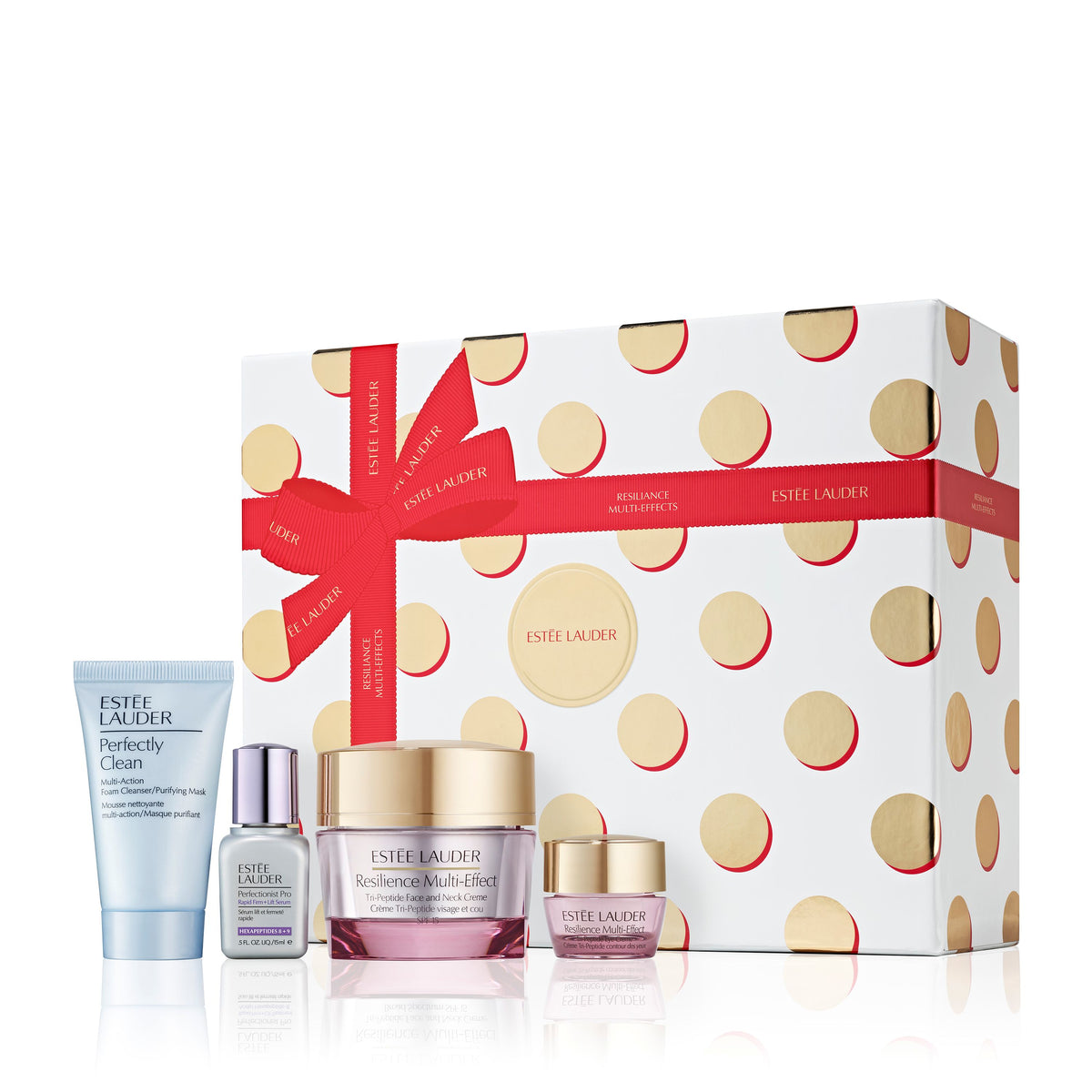 Estée Lauder | Set Tratamiento Antiedad Rostro Resilience Holiday