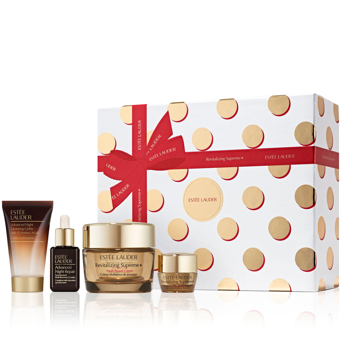 Estée Lauder | Set Tratamiento Levanta y Reafirma Rostro Revitalizing Supreme+ Holiday