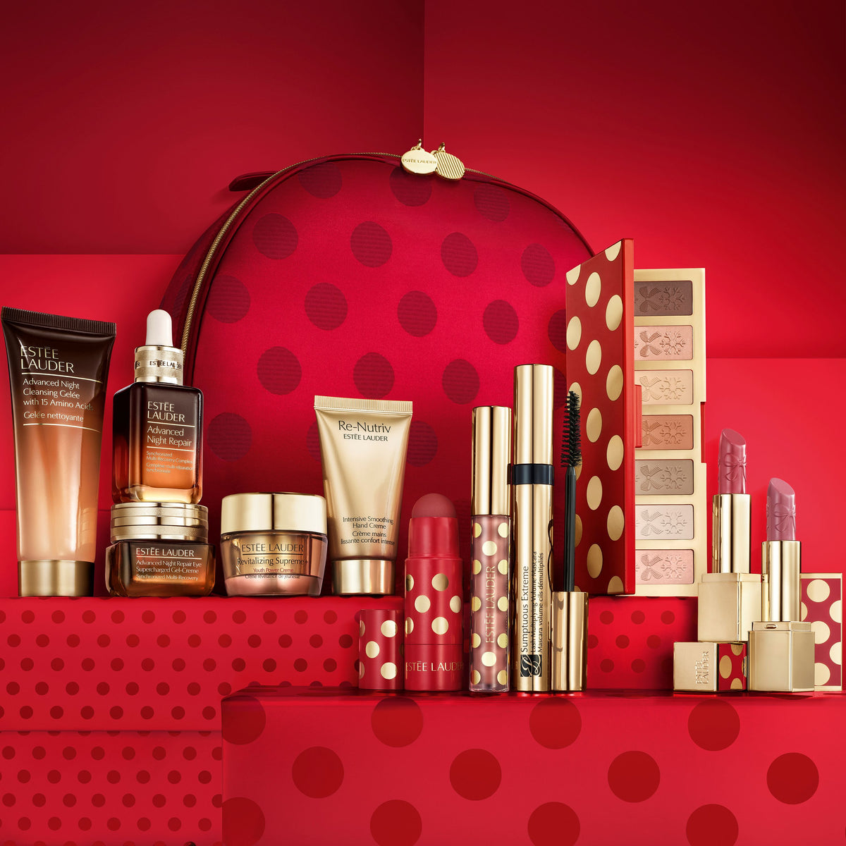 Estée Lauder | Set 8 favoritos en Tamaño Completo + Otros Blockbuster Edición Limitada