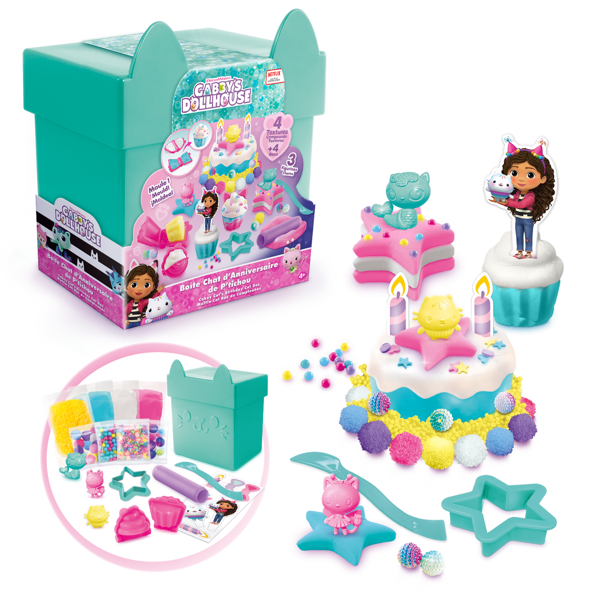 Gabby&#39;s Dollhouse | La Casa Mágica Cumpleaños de P’tichou