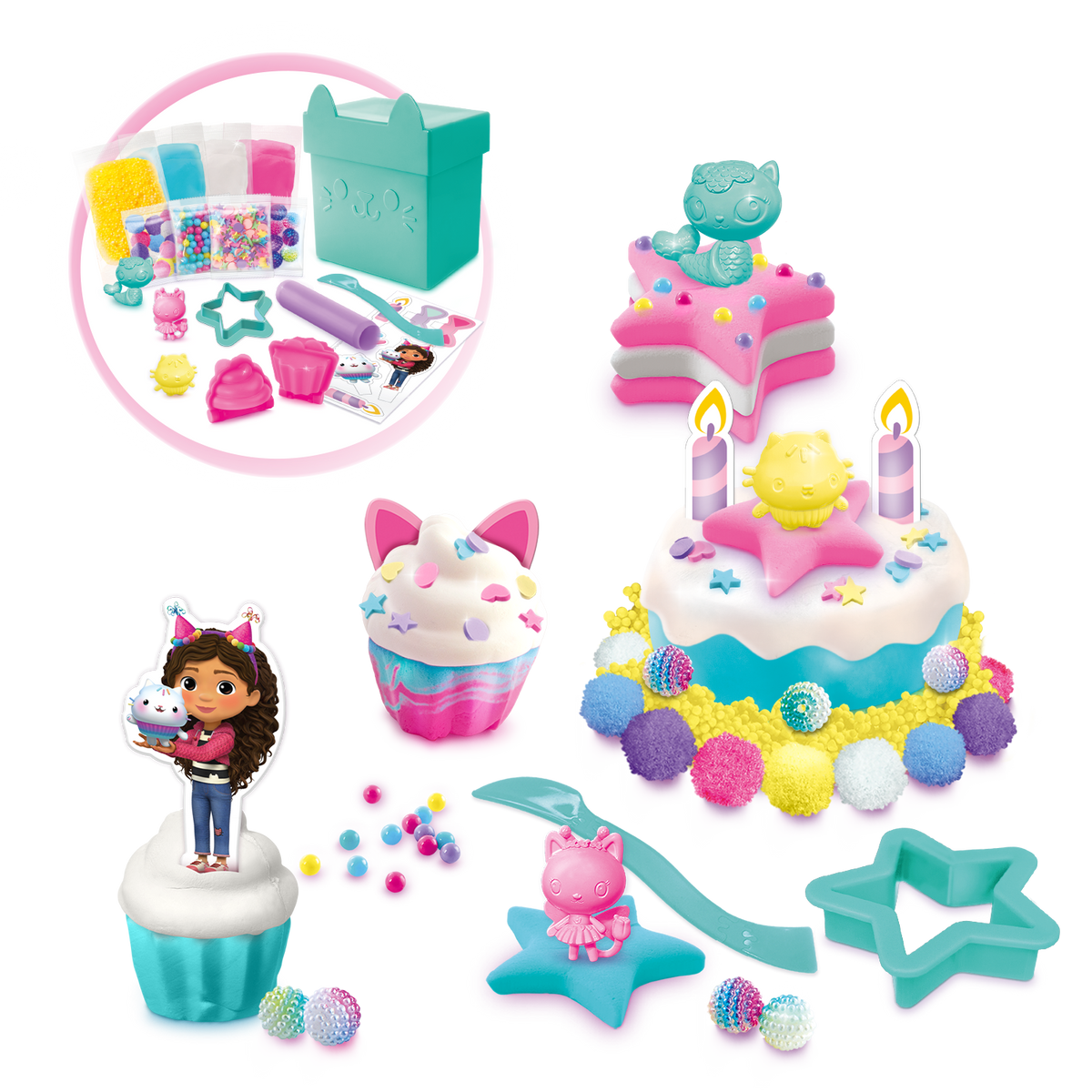 Gabby&#39;s Dollhouse | La Casa Mágica Cumpleaños de P’tichou