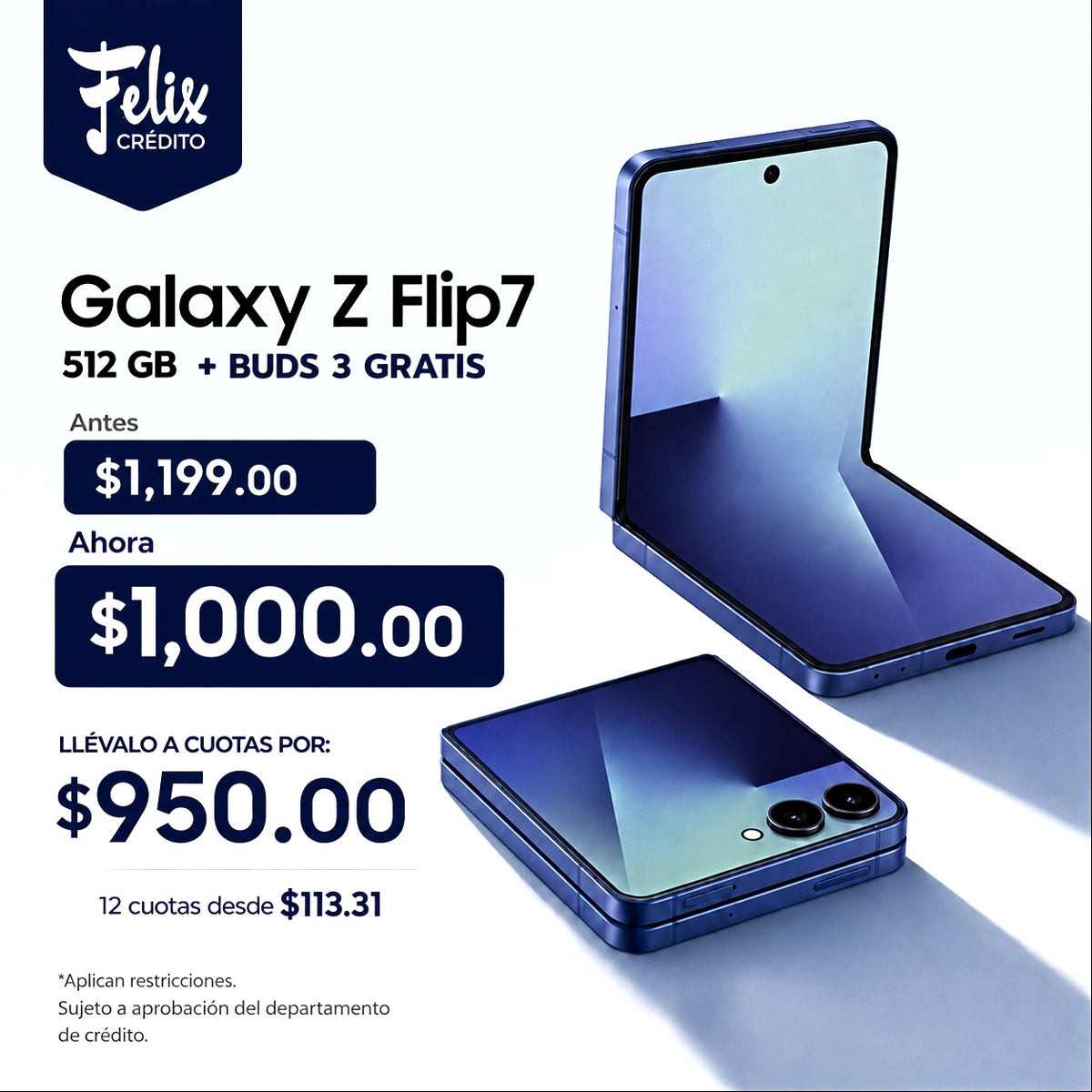 Samsung | Galaxy Z Flip7 512GB - Felix Online