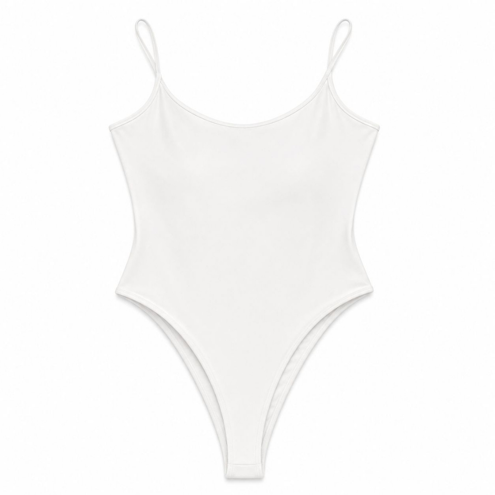 Olea | Body de Tirantes Delgados Estilo Minimalista para Dama