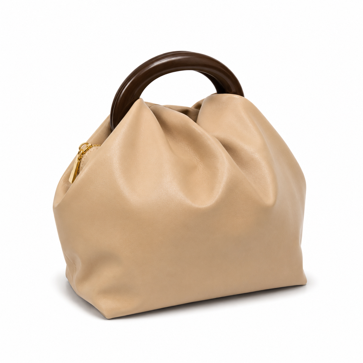Olea | Bolso Tote Camel con Asa para Mujer