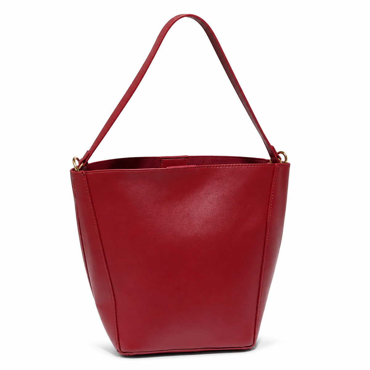 OLEA Bolso de Hombro Minimalista Vino