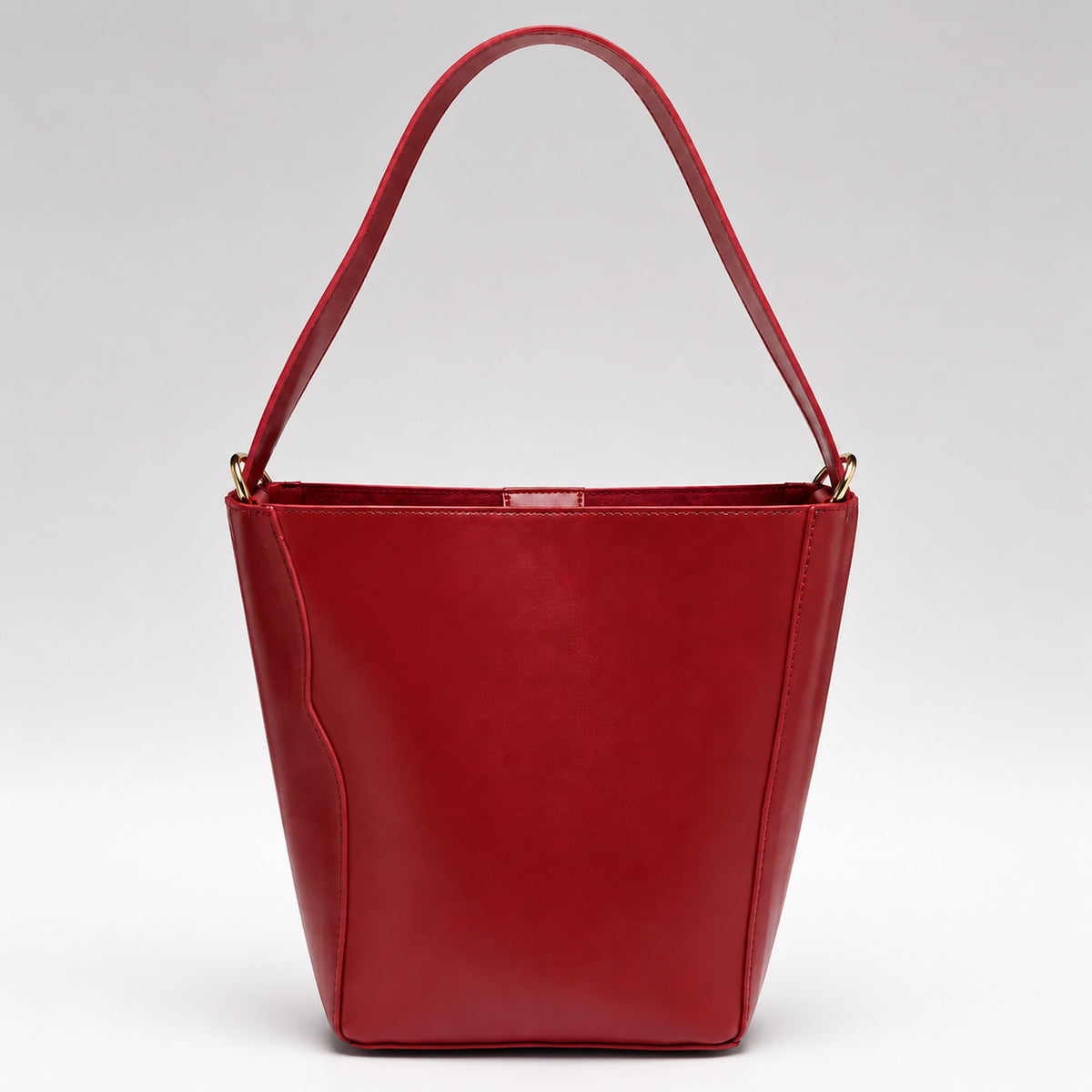 OLEA Bolso de Hombro Minimalista Vino