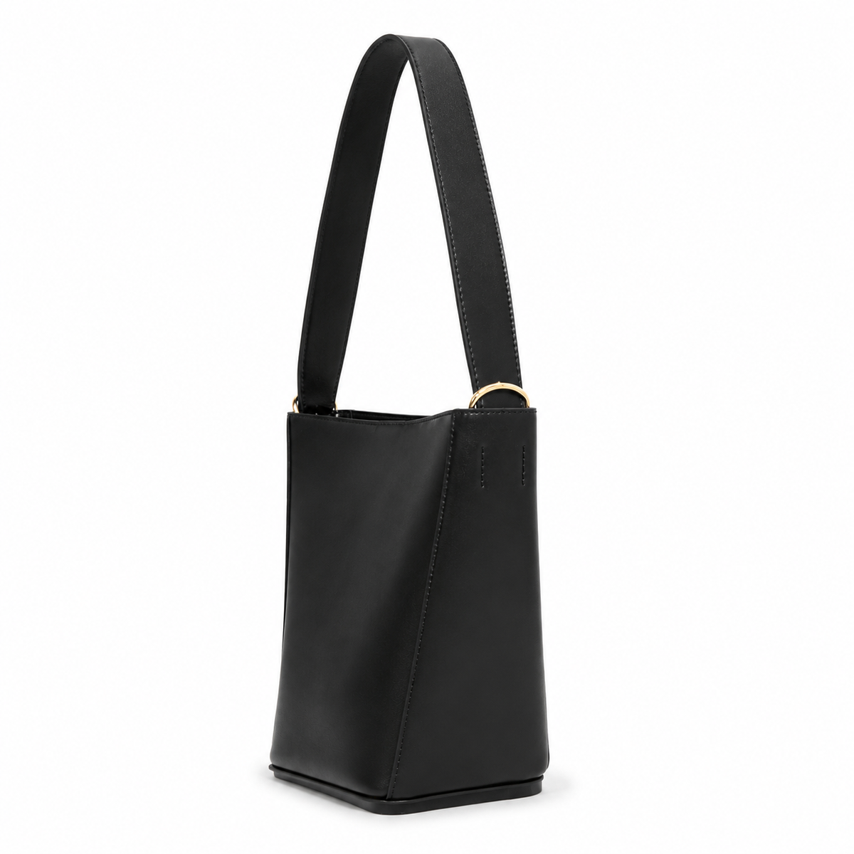 OLEA Bolso de Hombro Minimalista Negro