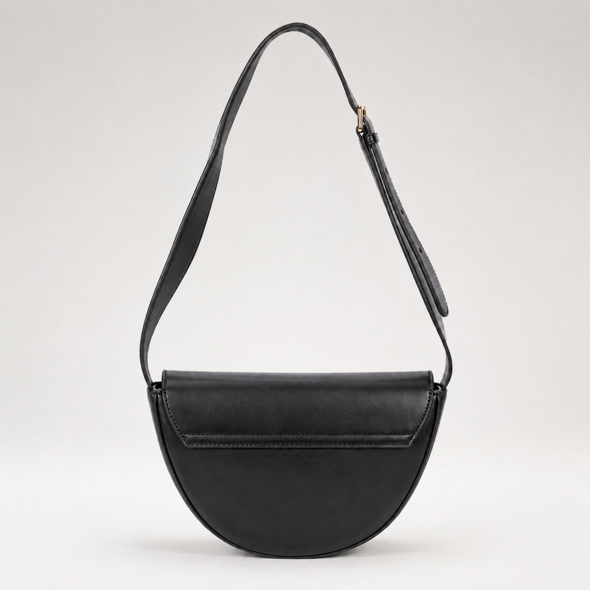 Olea Bolso Media Luna Negro para Mujer
